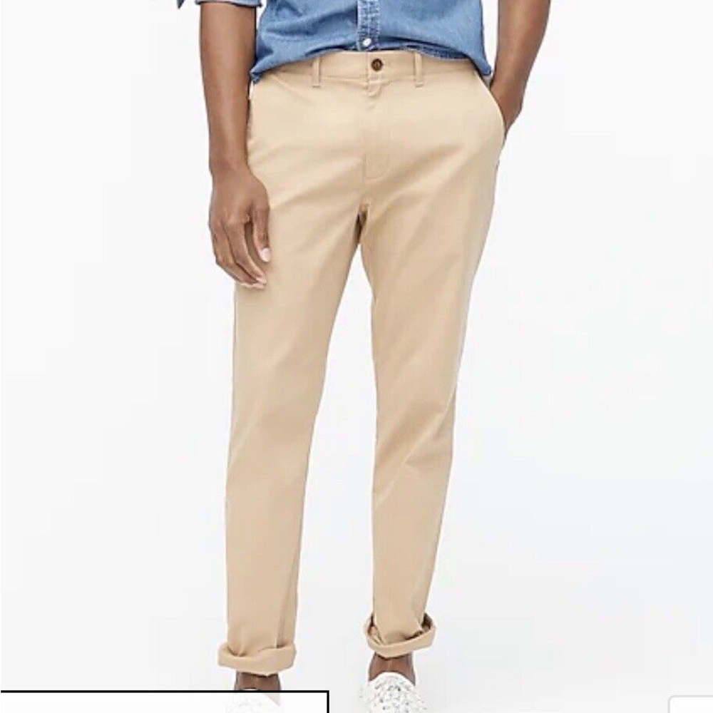 NWT Men’s J.Crew Athletic Slim-Fit Chino Pants